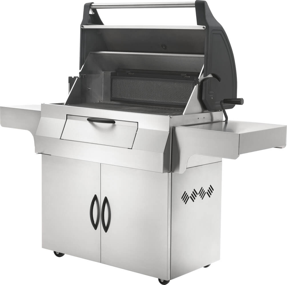 Napoleon Professional 605 Charcoal Cart Full Size Cart Grill