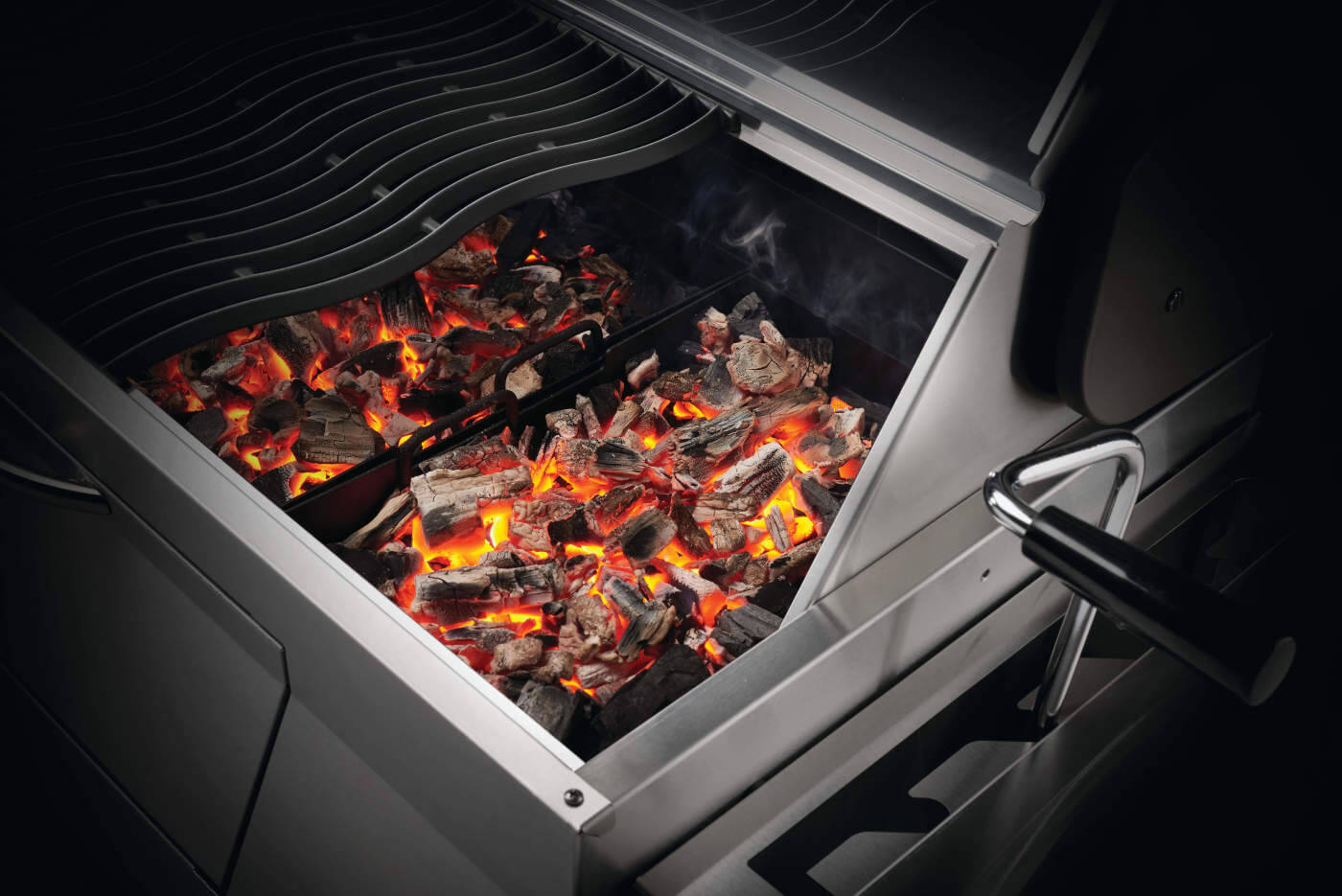 Napoleon Professional 605 Charcoal Cart Full Size Cart Grill