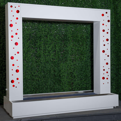 Paradise Fall -  Metal Powder Coat - LED Waterfall Feature by The Outdoor Plus