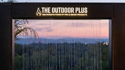 Paradise Fall -  Metal Powder Coat - LED Waterfall Feature by The Outdoor Plus