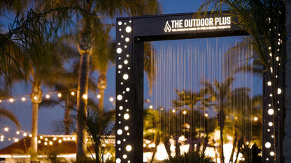 Paradise Fall -  Metal Powder Coat - LED Waterfall Feature by The Outdoor Plus