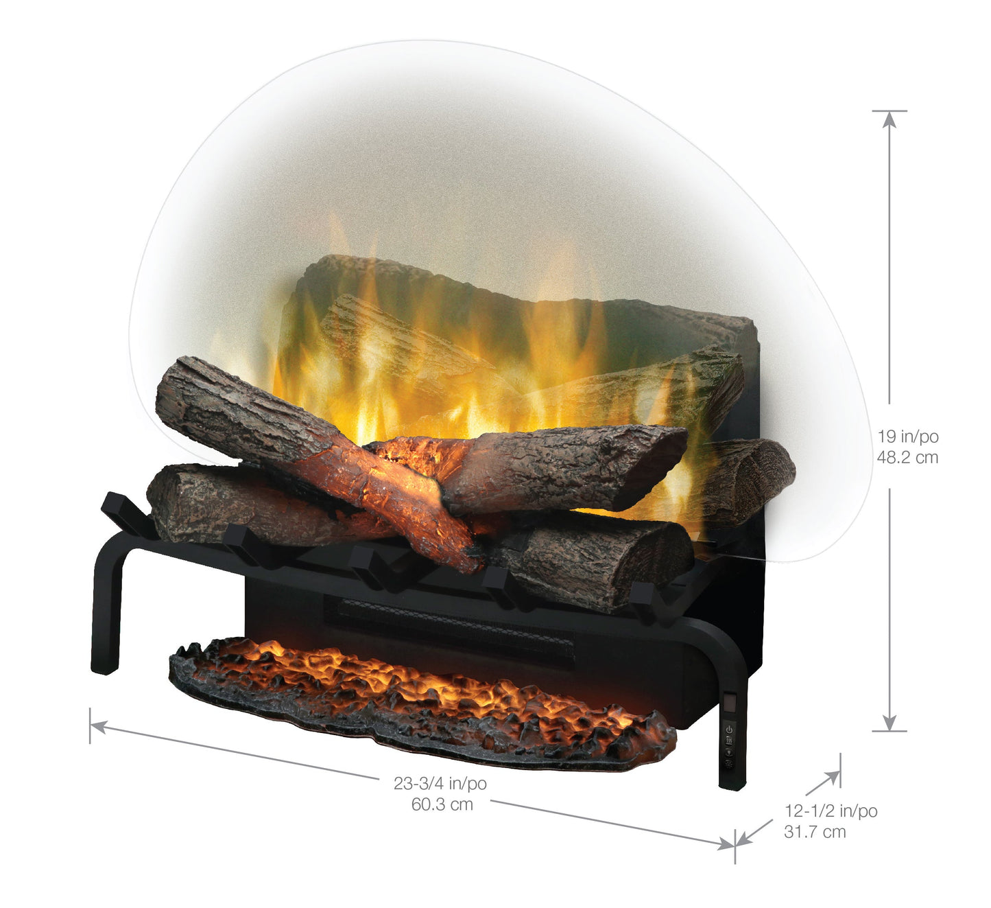 Dimplex Revillusion 20" Plug-in Electric Realogs Log Set