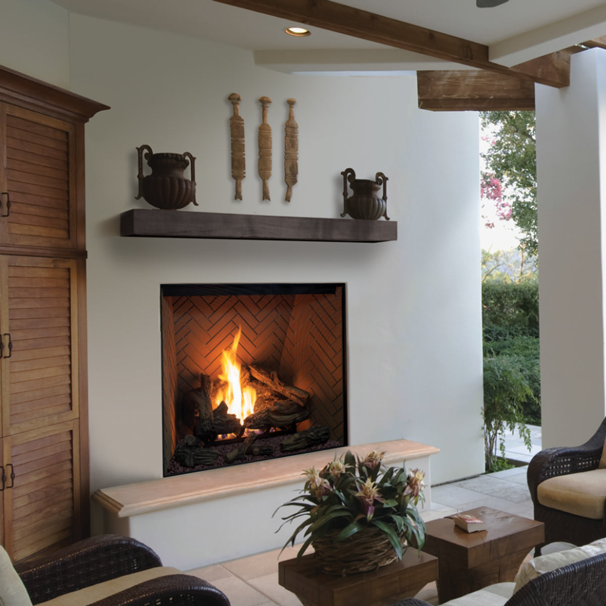 Urbana U44 Outdoor Gas Fireplace – Flatirons Fire