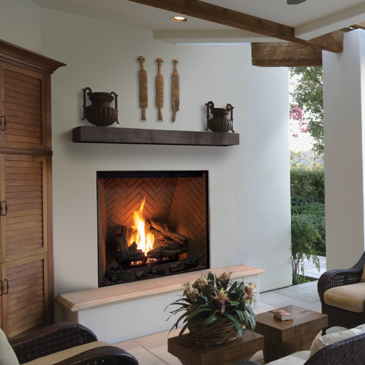 Urbana U44 Outdoor Gas Fireplace