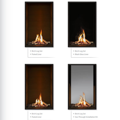 Urbana U33 Tall Gas Fireplace