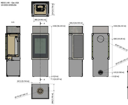 Nexo 120 Gas Stove