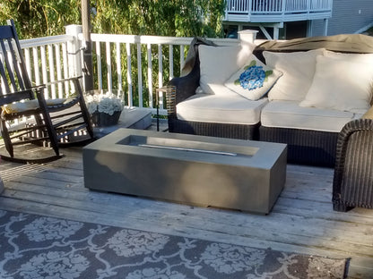 Regal Concrete Fire Pit by The Outdoor Plus - Free Cover Included