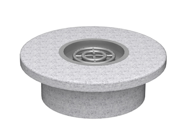Round Gas Fire Table Kit - Ready-to-Finish - 84" x 16" by The Outdoor Plus