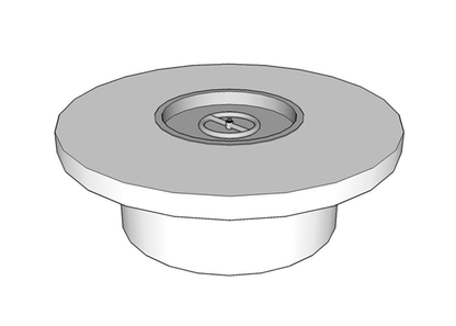 Round Gas Fire Table Kit - Ready-to-Finish - 72" x 16" by The Outdoor Plus
