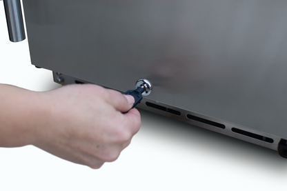15" Outdoor Rated Fridge with Glass Door