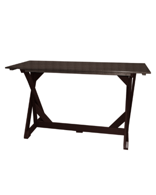Bar Height 72″X28″ Harvest Table