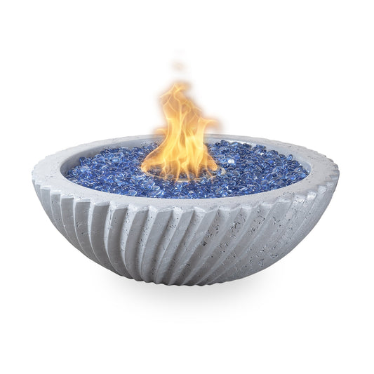 Sedona 2.0 Concrete Fire Bowl by The Outdoor Plus - Free Cover Included
