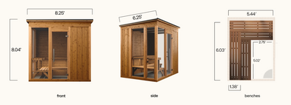 Thermory Traditional MOD6 Sauna