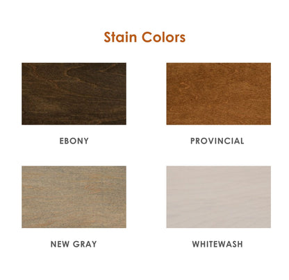 Majestic Select Series Wescott B 48" Primed MDF Transitional Style Flush Wood Fireplace Mantel With Custom Provincial Stain Color