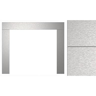 Superior 3-Piece Stainless Steel Surround for DRC2000 Fireplaces