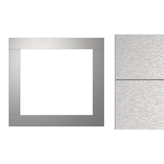 Superior 4-Piece Stainless Steel Surround for DRC2000 Fireplaces