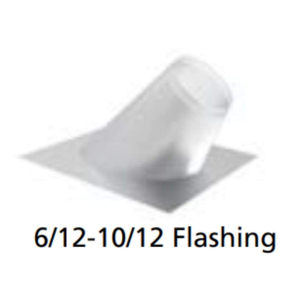 Superior 6SPF10 6/12 - 10/12 Pitch Roof Flashing for Snap-Pak 6" Wood-Burning Chimney System