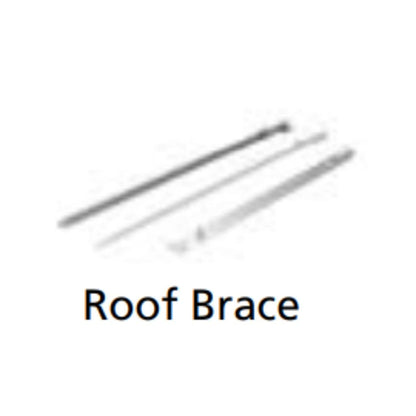 Superior 6SPRB Roof Brace for Snap-Pak 6" Wood-Burning Chimney System