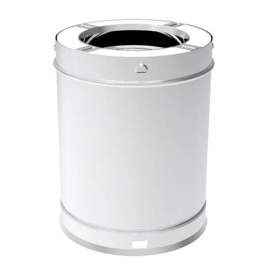 Superior 6SPS6-2 6" 2-Pack Stainless Steel Chimney Pipe for Snap-Pak 6" Wood-Burning Chimney System