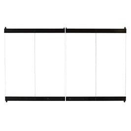Superior BD42 42" Black Standard Bi-Fold Glass Door for BRT4342, BRT4542 and WRT/WCT3042 Fireplaces