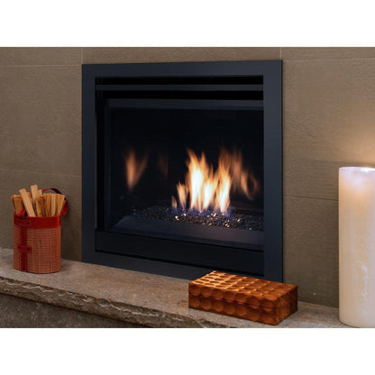 Superior DRC3040 40" Mid-Size Contemporary Top/Rear Direct Vent Natural Gas Fireplace With Electronic Ignition