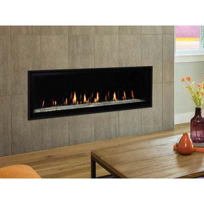 Superior DRL6060 60" Linear Contemporary Direct Vent Natural Gas Fireplace With Electronic Ignition