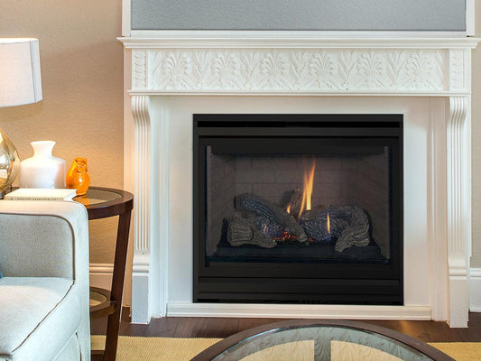 Superior DRT2040 40" Mid-Size Traditional Top/Rear Direct Vent Propane Gas Fireplace With Millivolt Ignition