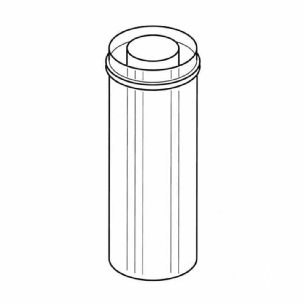 Superior FS-8DM-24 2" Clearance Firestop Spacer for 8" Wood-Burning Chimney