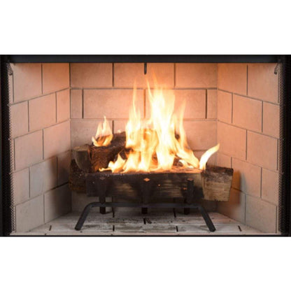 Superior WRT3543 43" Traditional Vent Free Wood Burning Fireplace With Grey Stacked Refractory Panels