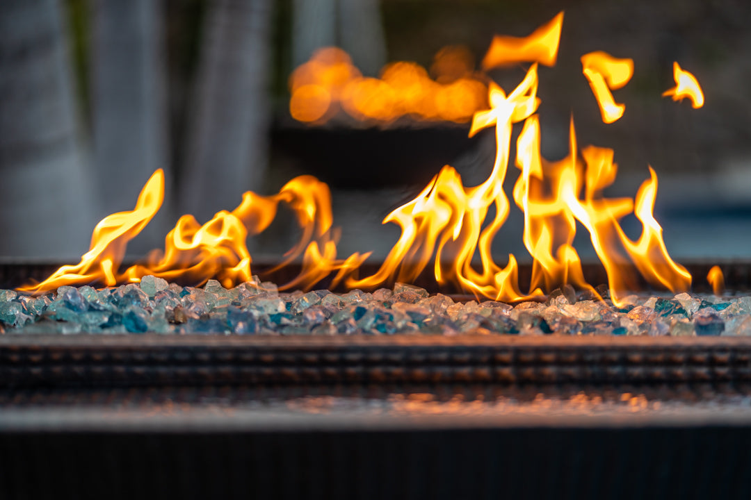 Nile Hammered Copper Fire & Water Bowl by The Outdoor Plus - Free Cover Included