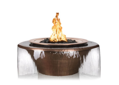 Cazo 360° Copper Fire & Water Bowl by The Outdoor Plus - Free Cover Included