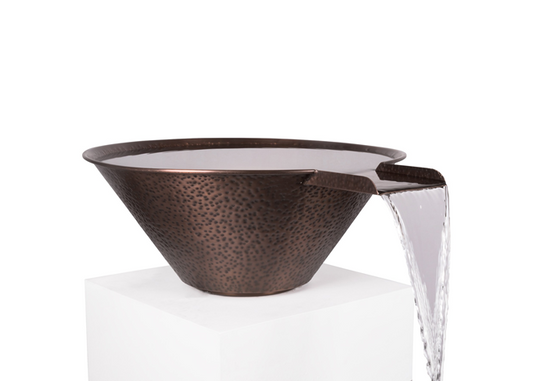 Cazo Copper Water Bowl by The Outdoor Plus - Free Cover Included