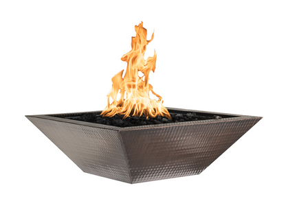 Maya Copper Fire Bowl by The Outdoor Plus - Free Cover Included