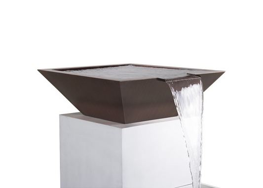 Maya Copper Water Bowl by The Outdoor Plus - Free Cover Included