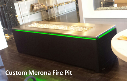 Merona Fire Table by The Outdoor Plus - Free Cover Included