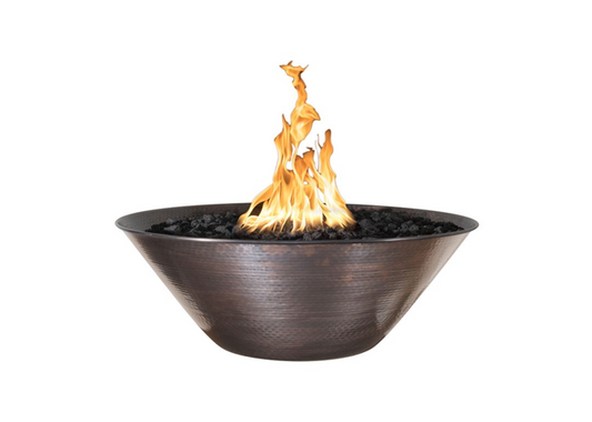 Remi Copper Fire Bowl by The Outdoor Plus - Free Cover Included
