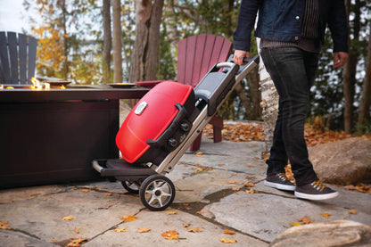 Napoleon TravelQ 285X with Scissor Cart and Griddle