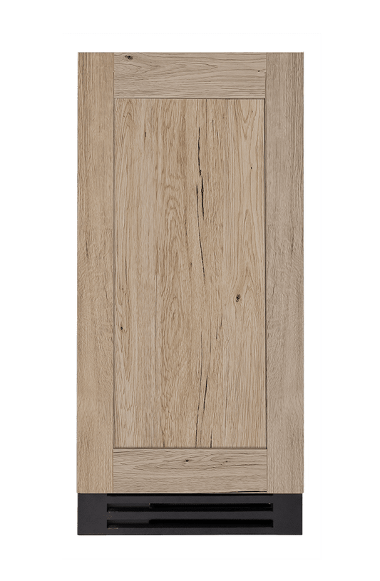 True Residential TUIADA15LSAO 15 Inch Overlay Panel Door Left Hinge Ada Height Clear Ice Machine
