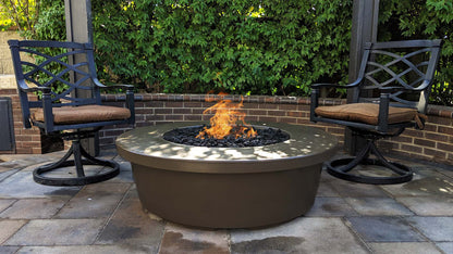 Tempe Concrete Fire Pit by The Outdoor Plus - Free Cover Included