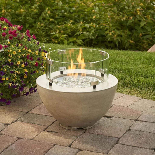 The Outdoor GreatRoom Company 12" Round Glass Wind Guard