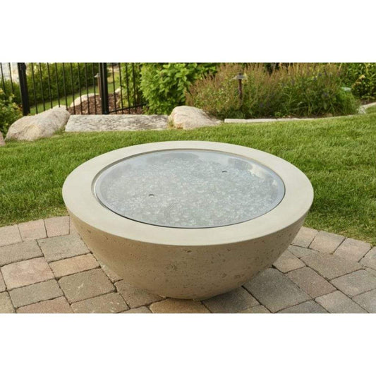 The Outdoor GreatRoom Company 12" Round Tempered Glass Burner Cover