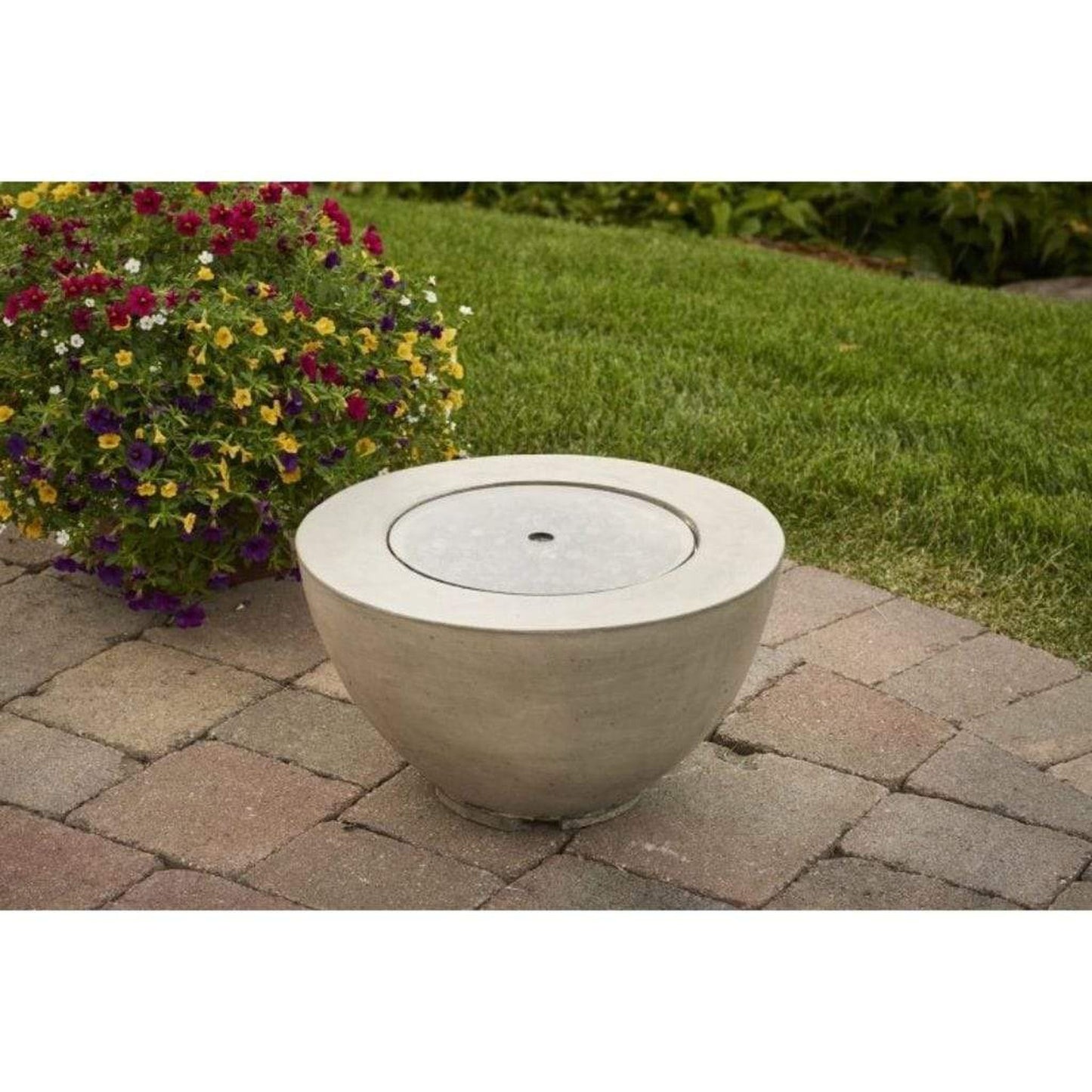 The Outdoor GreatRoom Company 12" Round Tempered Glass Burner Cover