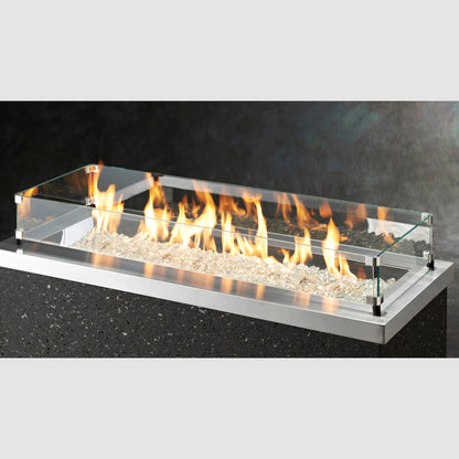 The Outdoor GreatRoom Company 108" Linear Glass Wind Guard
