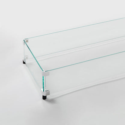 The Outdoor GreatRoom Company 72" Linear Glass Wind Guard