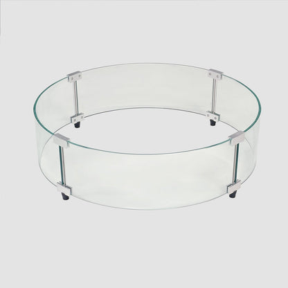 The Outdoor GreatRoom Company 20" Round Glass Wind Guard