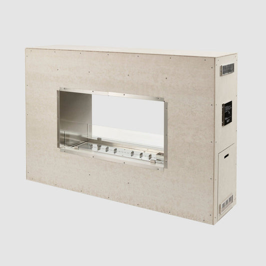 The Outdoor GreatRoom Company 40" Direct Spark Ignition See Through Ready to Finish Natural Gas Fireplace