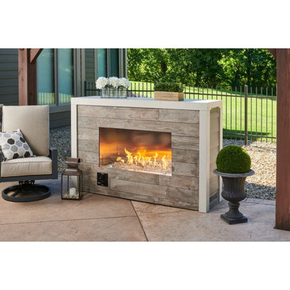 The Outdoor GreatRoom Company 40" Direct Spark Ignition Single Sided Ready To Finish Gas Fireplace