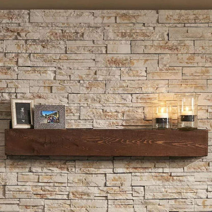 The Outdoor GreatRoom Company 60"/72" Gallery Non-Combustible Linear Supercast Mantel Shelf