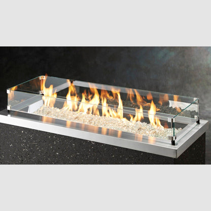 The Outdoor GreatRoom Company 64" Linear Glass Wind Guard