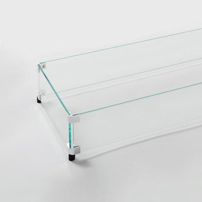The Outdoor GreatRoom Company 64" Linear Glass Wind Guard